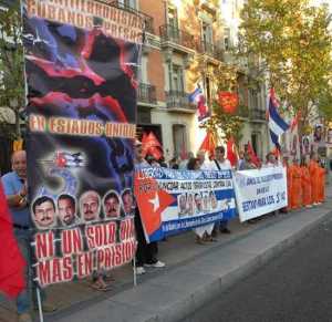 Demostraciones de Solidaridad con Los Cinco en Estados Unidos y España